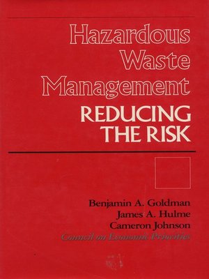 cover image of Hazardous Waste Management